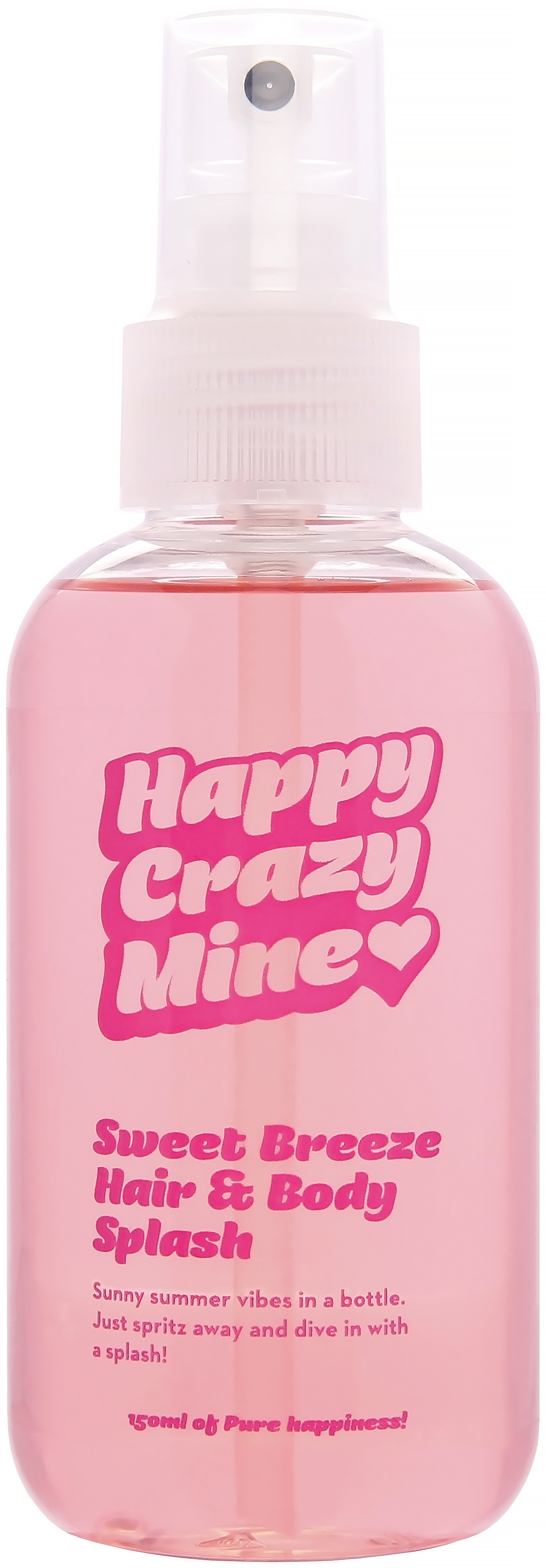 HappyCrazyMineSweetBreezeHair&BodySplash150ml