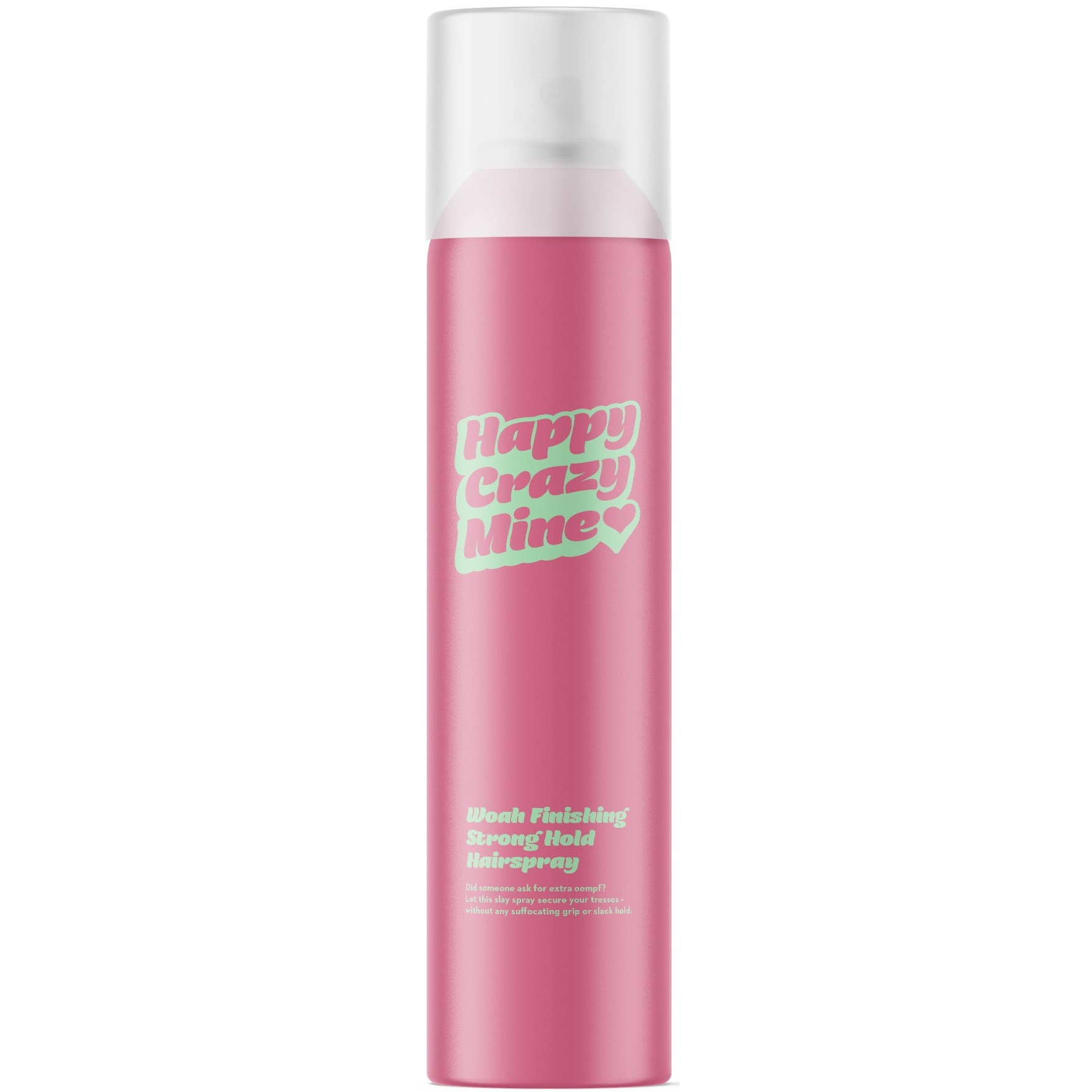 Happy Crazy Mine Woah Finishing Hairspray Strong Hold 300 ml