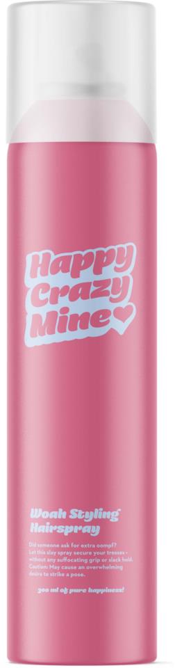 Happy Crazy Mine Woah Styling Hairspray Medium Hold 300 ml