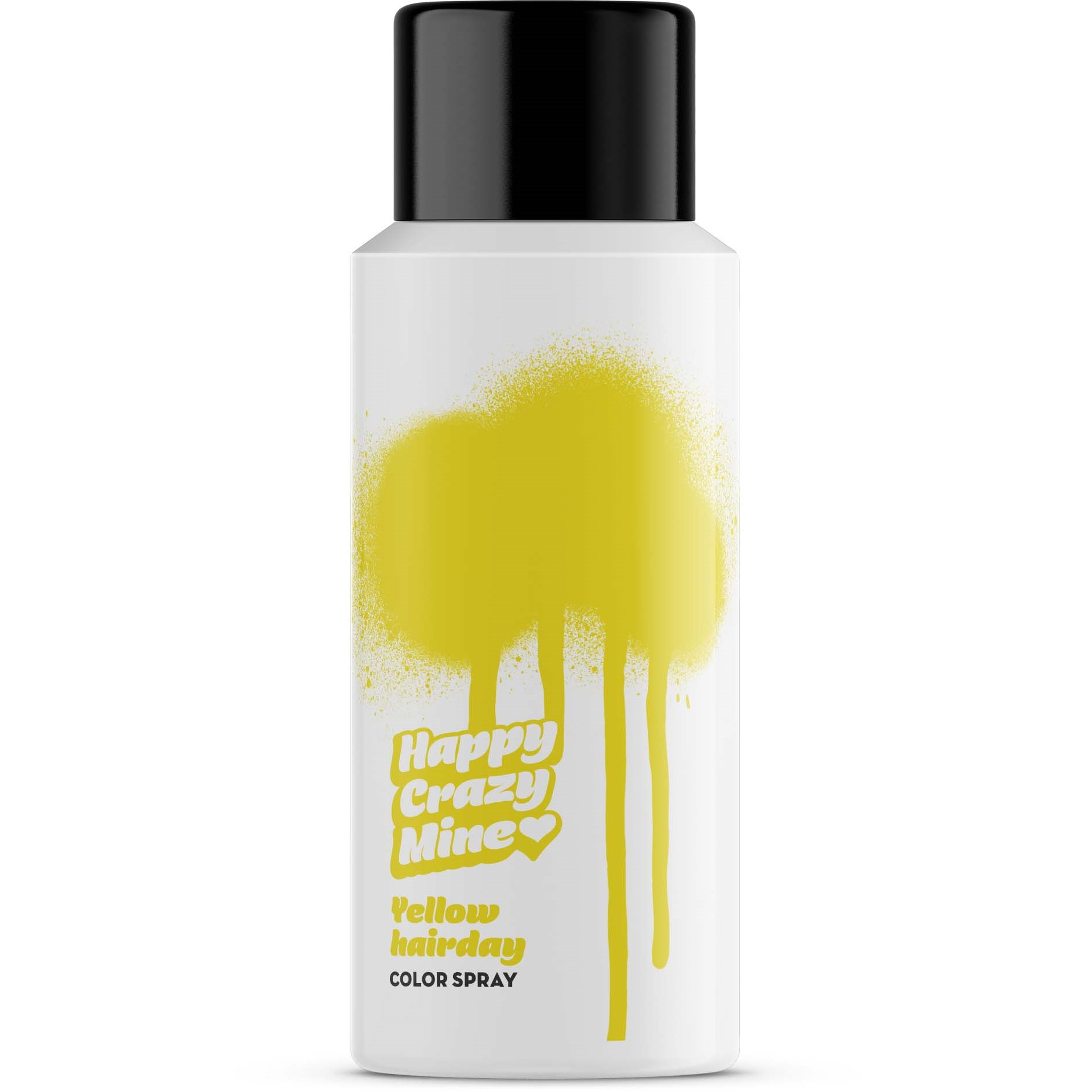 Läs mer om Happy Crazy Mine Color Spray Yellow Hairday