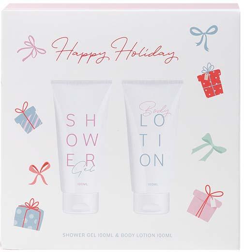 Happy Holiday Shower Gel & Body Lotion Set