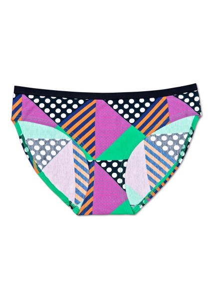 Happy Socks Women Brief Multi Grön XS Medium