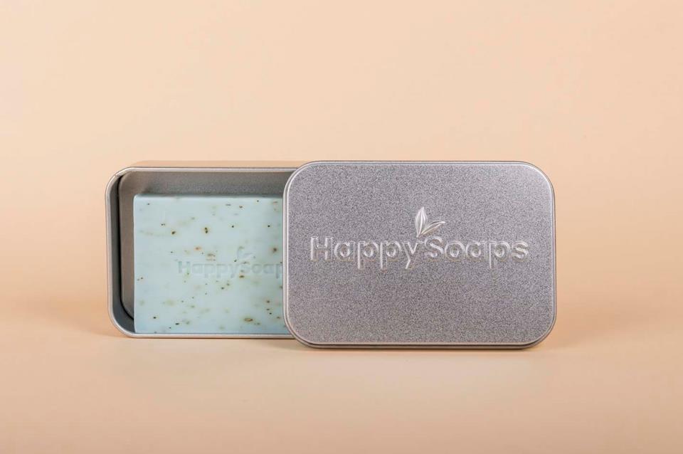 HappySoaps Accessories Happy Bar Storage & Travel Tin, Square