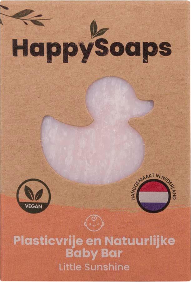 HappySoaps Baby & Kids Shampoo and Body Wash Bar Little Sunshine 80 g