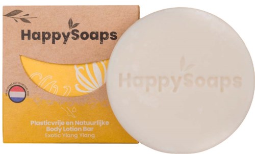 HappySoaps Body Lotion Bar Exotic Ylang Ylang