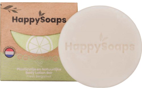 HappySoaps Body Lotion Bar Fresh Bergamot