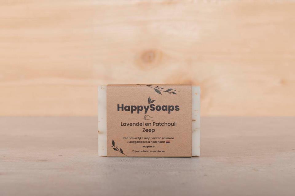HappySoaps Hand Soap Lavender & Patchouli 100 g