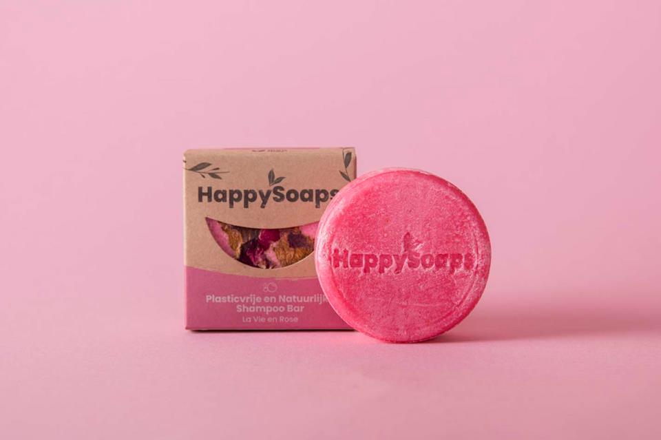 HappySoaps Shampoo Bar La Vie en Rose 70 g