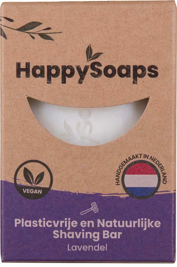 HappySoaps Shaving Bar Lavender 70 g