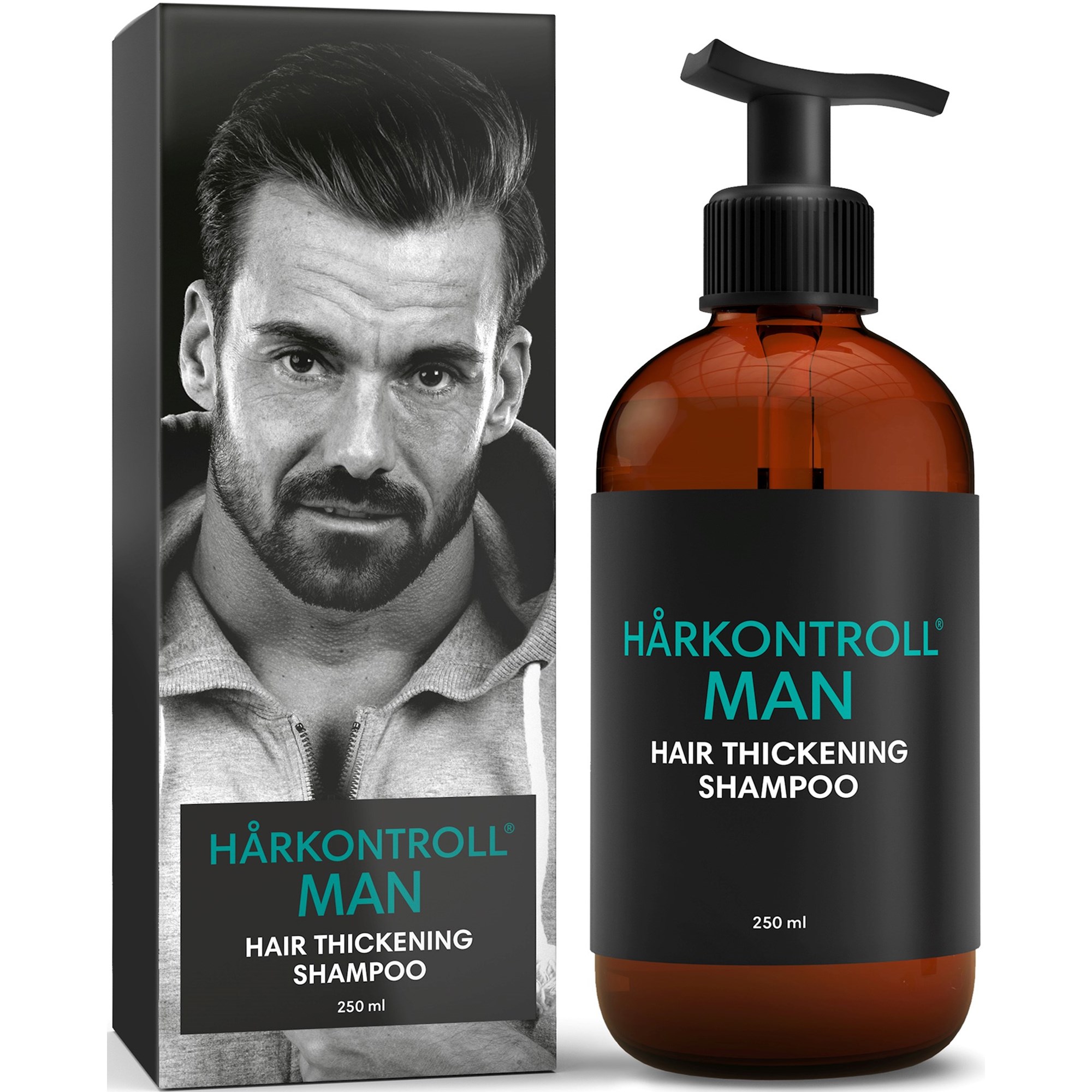 Hårkontroll Man Hair Thickening Schampoo 250 ml