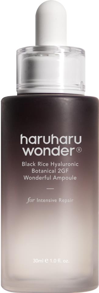 Haruharu Wonder Black Rice Hyaluronic Botanical 2GF Wonderful Ampoule 30ml