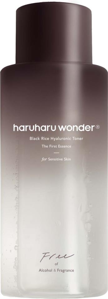 Haruharu Wonder Black Rice Hyaluronic Toner Free of Alcohol Fragrance 300 ml