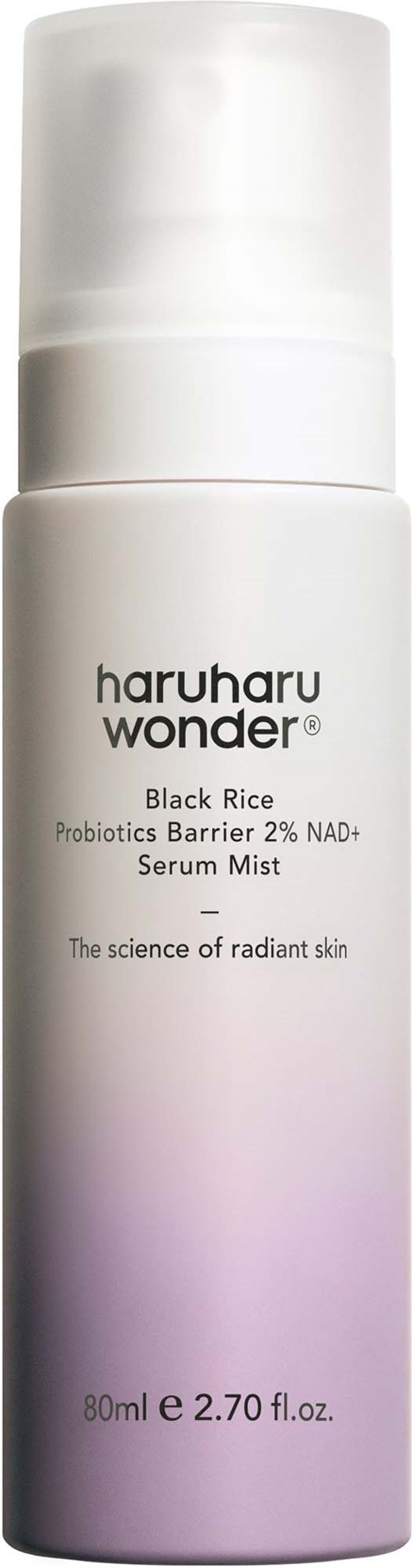 haruharu wonder Black Rice Probiotics Barrier 2% Nad+ Serum Mist 30 ml