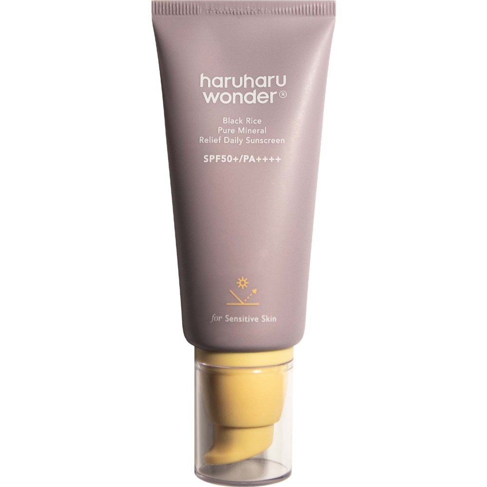 haruharu wonder haruharu wonder Black Rice Pure Mineral Relief Daily Sunscreen SPF50+/PA++++ 50 ml