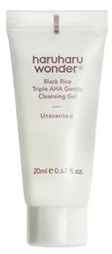 haruharu wonder Black Rice Triple AHA Gentle Cleansing Ge 20 ml