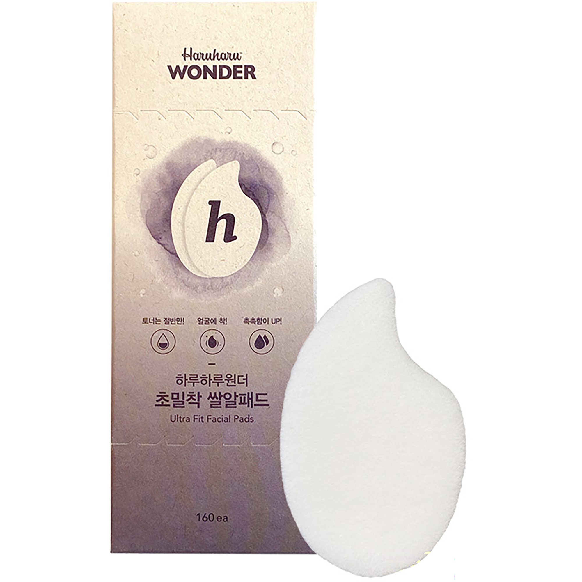 Läs mer om Haruharu Wonder Ultra Fit Facial Pad 160 st