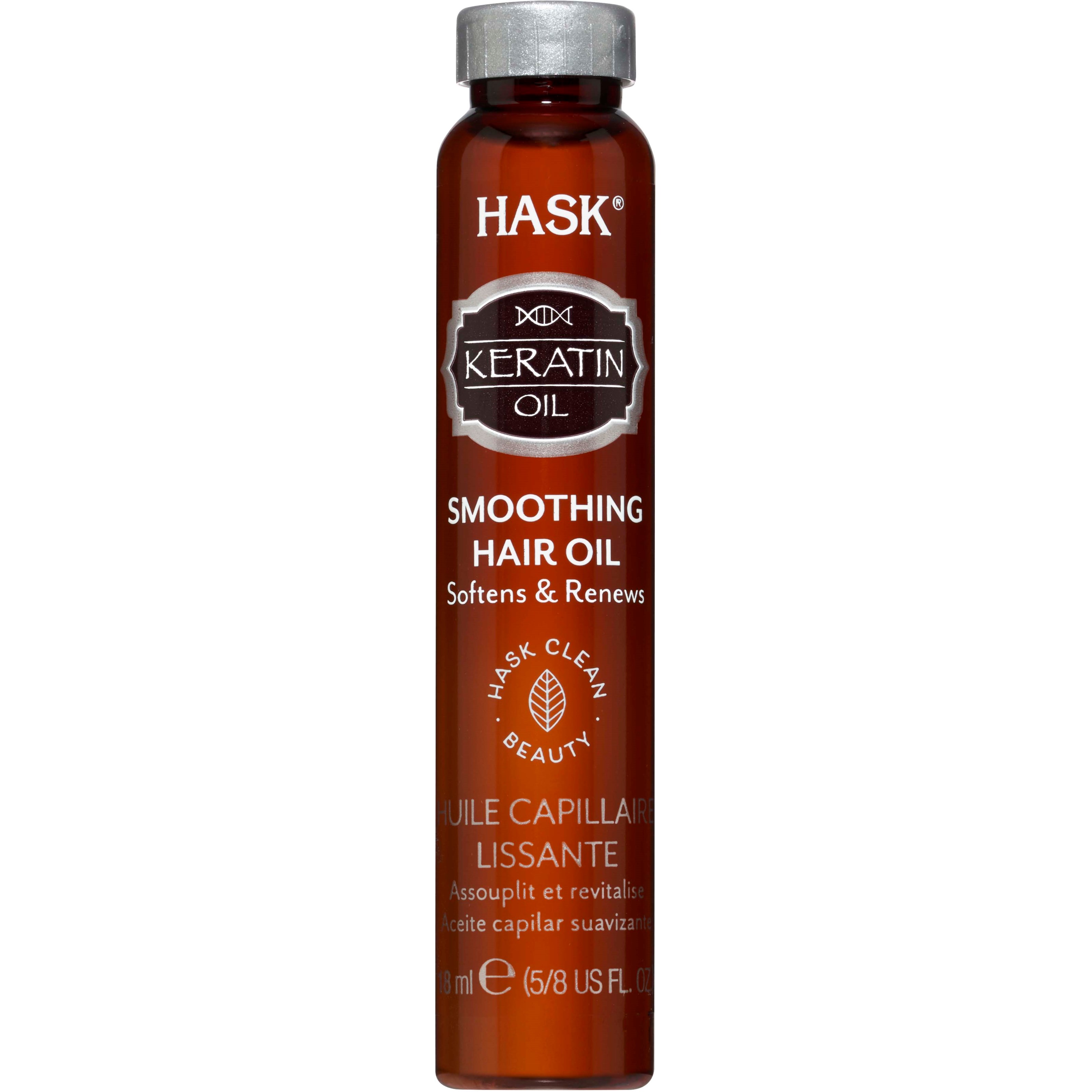 HASK Keratin Keratin Smooth Smoothing Hair Oil Vial 18 ml