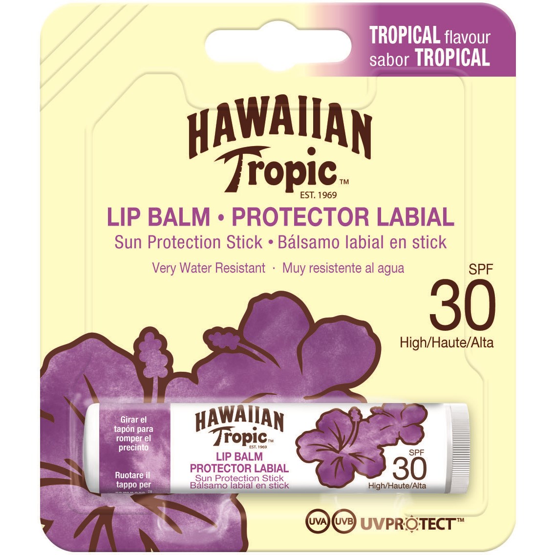Läs mer om Hawaiian Tropic Lip Balm SPF 30 4 g