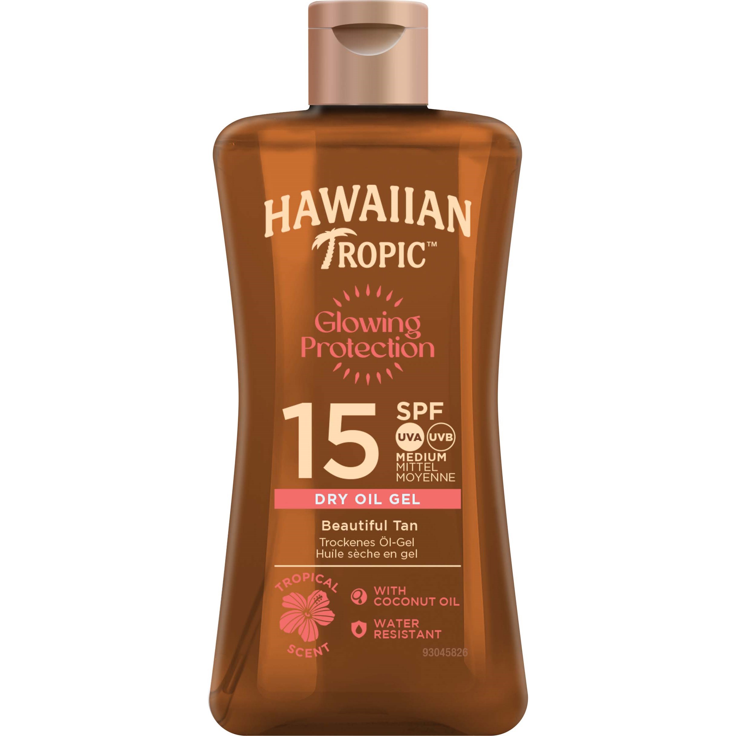 Hawaiian Tropic Glowing Protection Dry Oil Gel SPF15 100 ml
