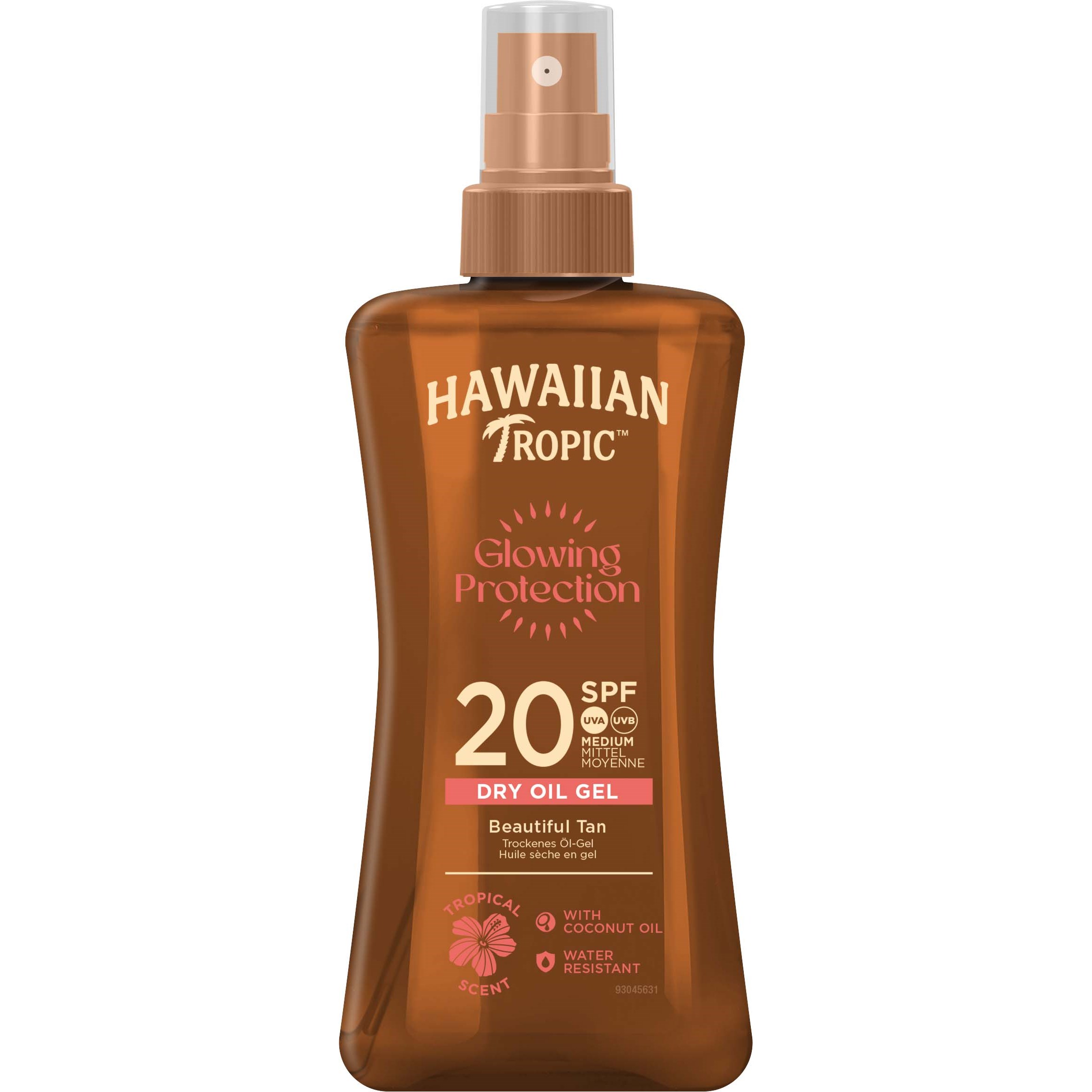 Hawaiian Tropic Glowing Protection Dry Oil Gel SPF20 200 ml