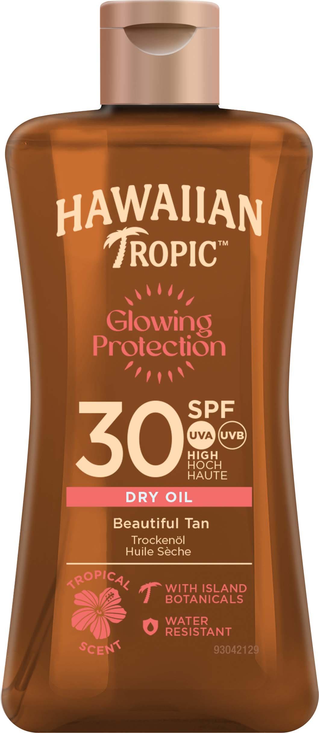 Hawaiian Tropic Glowing Protection Dry Oil SPF30 100 Ml Lyko hawaiian-tropic-glowing-protection-dry-oil-spf30-100-ml-lyko