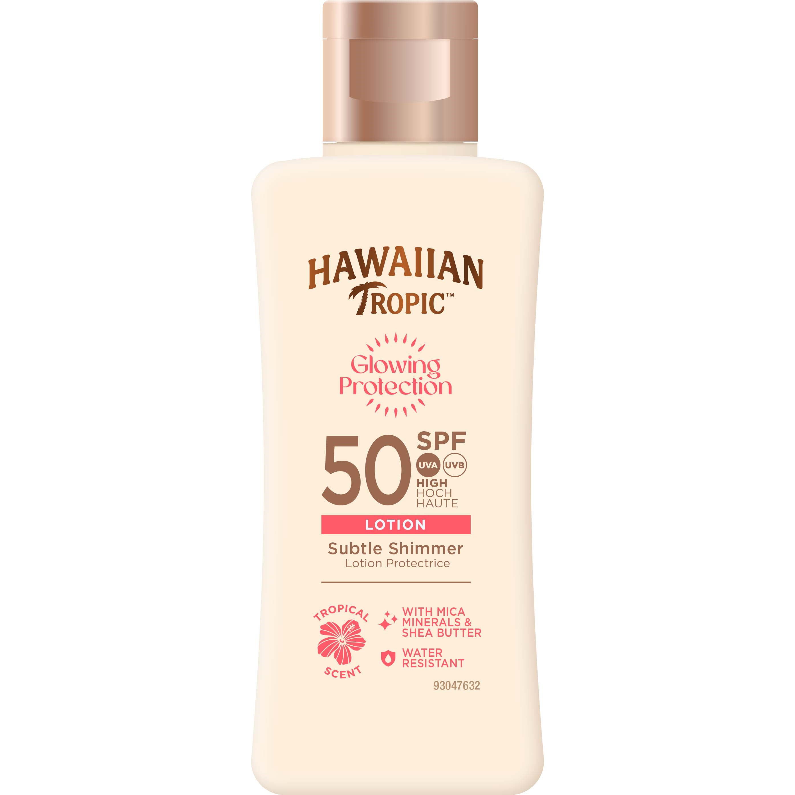 Hawaiian Tropic Glowing Protection Lotion SPF50 75 ml billede