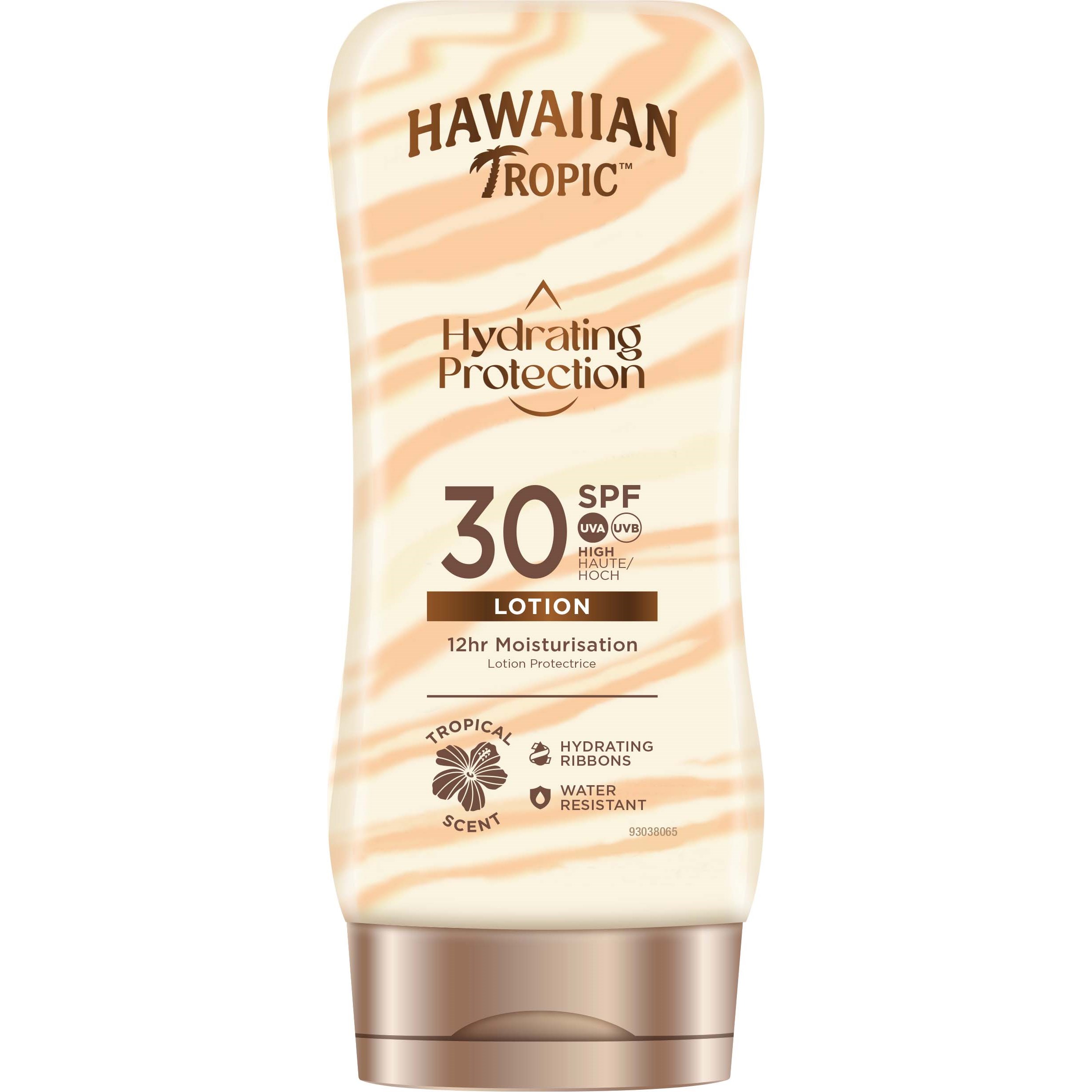 Hawaiian Tropic Hydrating Protection Lotion SPF30 180 ml billede