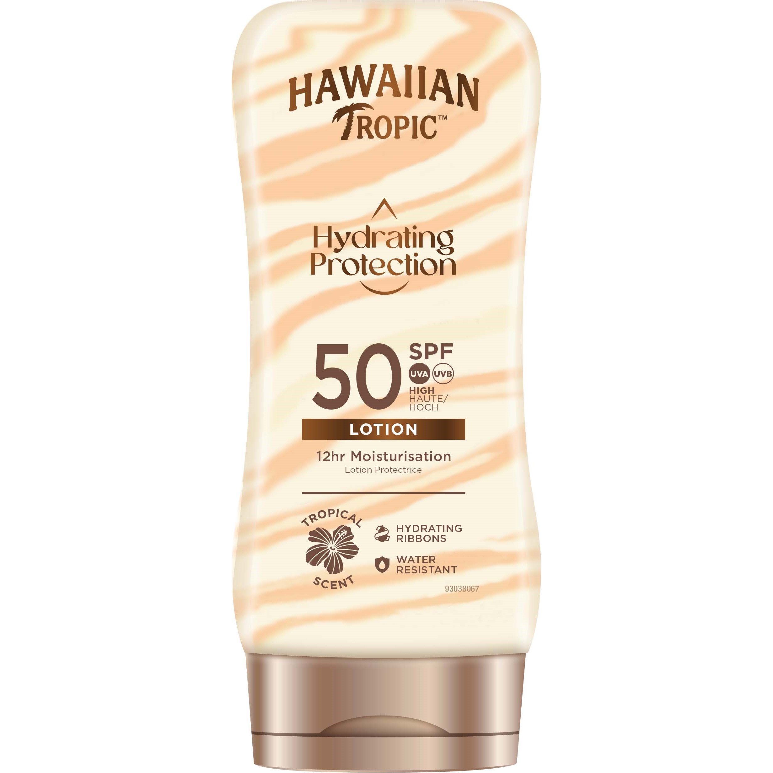 Läs mer om Hawaiian Tropic Hydrating Protection Lotion SPF50 180 ml