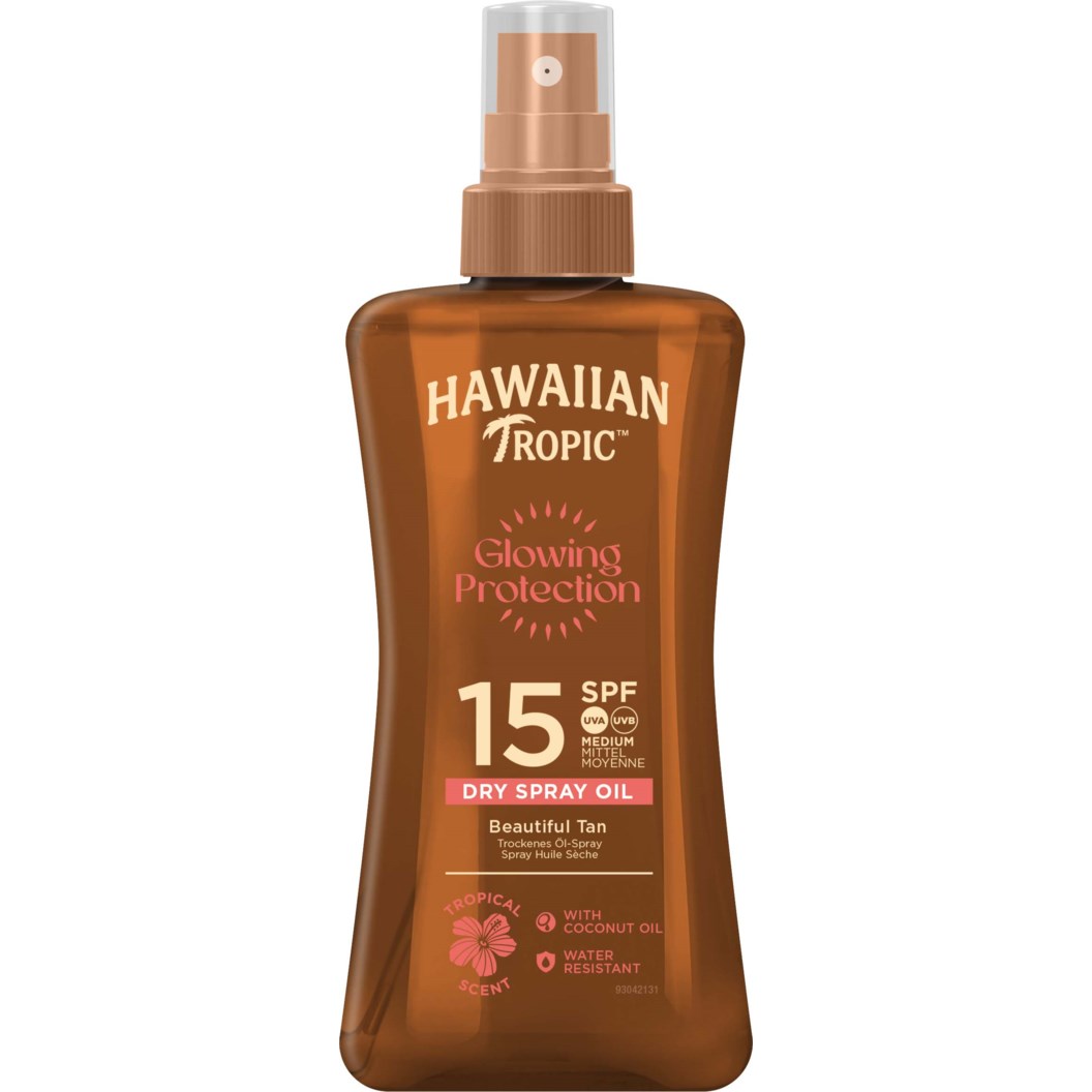 Läs mer om Hawaiian Tropic Protective Dry Spray Oil SPF15 200 ml