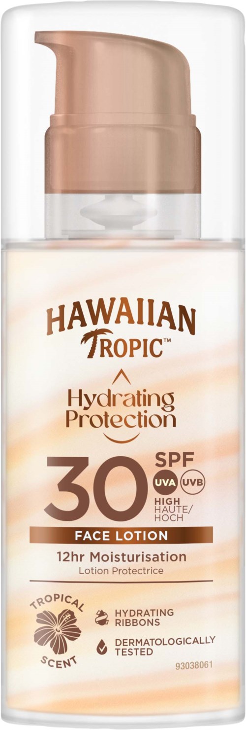 Hawaiian Tropic Hydrating Protection Face SPF30 50 ml