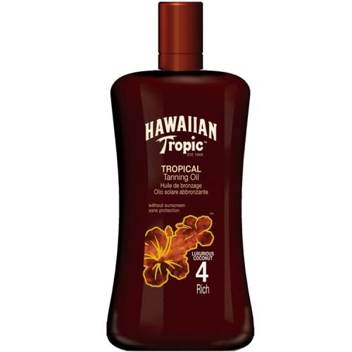 Hawaiian Tropic Tanning Oil Rich SPF 4