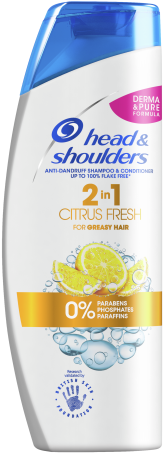 Head & Shoulders 2 In 1 Citrus Fresh 450 ml