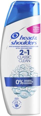 Head & Shoulders 2 In 1 Shampoo Classic Clean 225 ml
