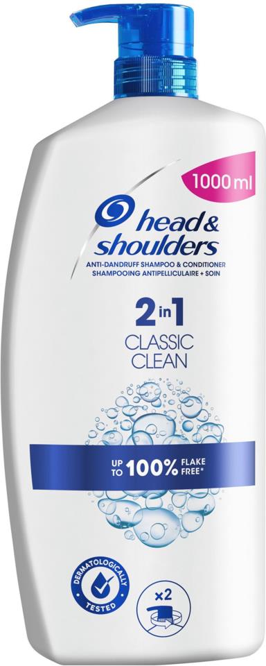 Head & Shoulders 2in1 Classic Clean 1000ml
