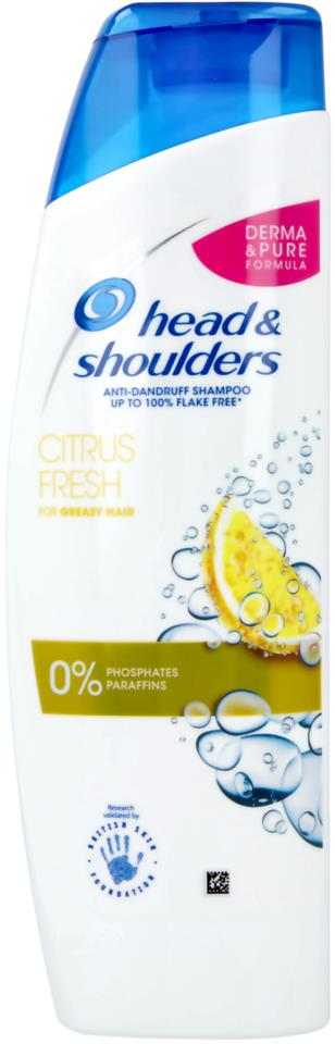 Head & Shoulders Anti-Dandruff Shampoo Citrus Fresh 250ml