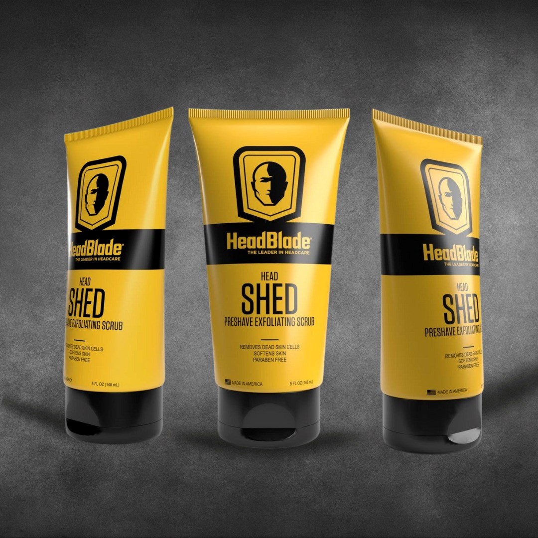 HeadBlade HEADSHED Preshave Exfoliating Scrub 148 ml (obrázok 5)