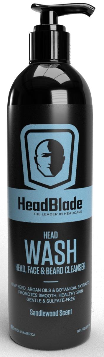 HeadBlade HEADWASH Head, Face & Beard Cleanser 237 ml | lyko.com