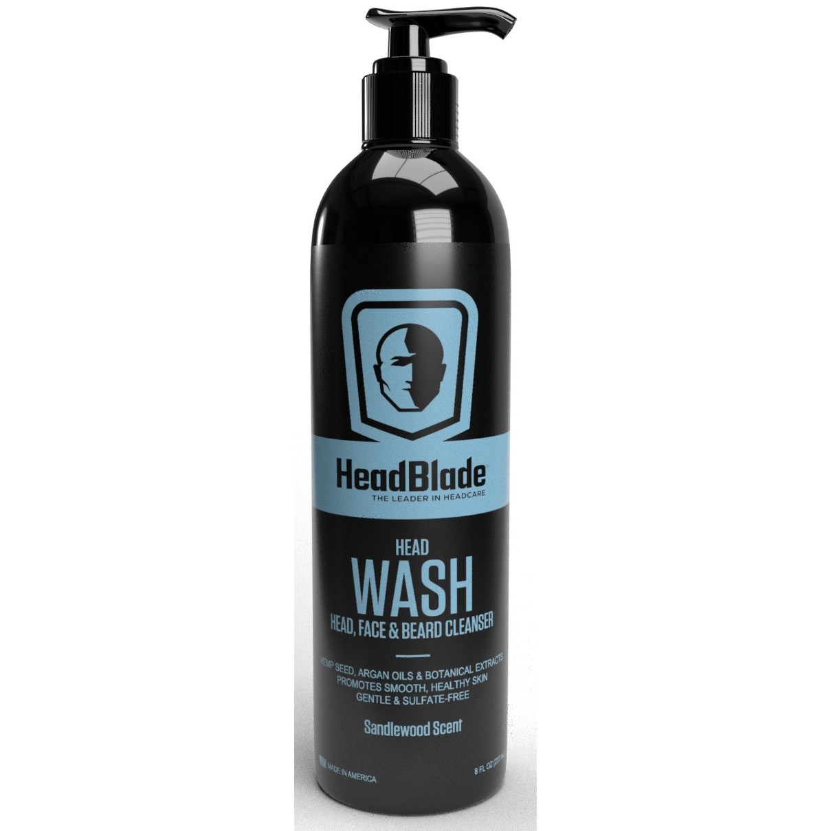 HeadBlade HEADWASH Head Face & Beard Cleanser 237 ml