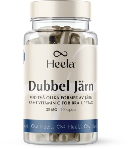 Heela Dubbel järn 90 st