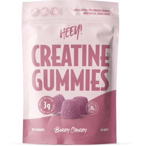 Heey! Creatine Gummies Berry Cherry 90 st
