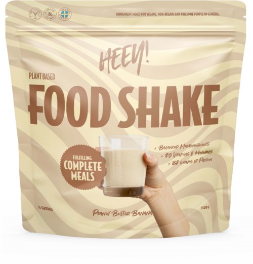 Heey! Vegan Food Shake Peanut Butter Banan 1400 g