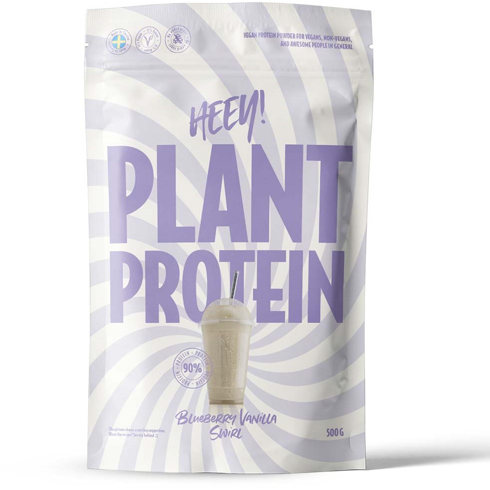 Heey! Veganskt Protein Blåbär Vanilj 500 g