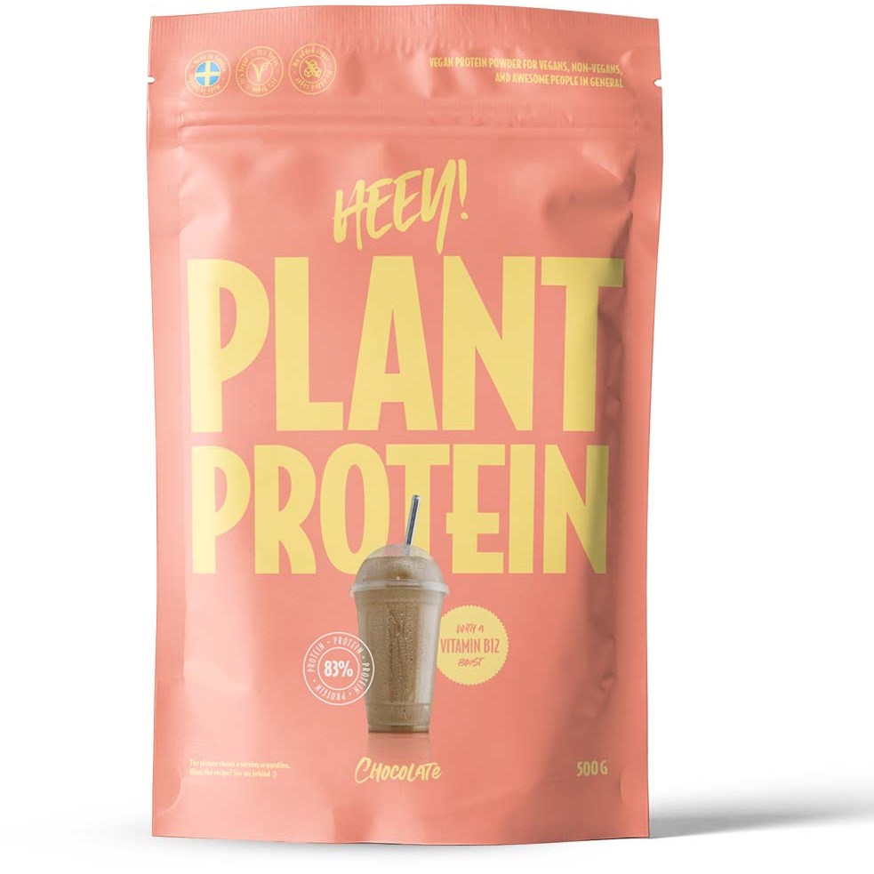 Heey! Veganskt Protein Choklad 500 g