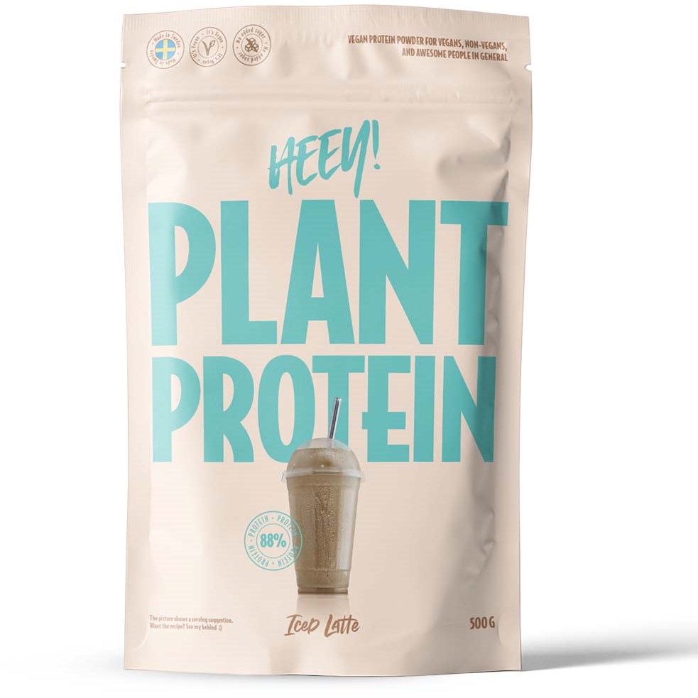 Heey! Veganskt Protein Iced Latte 500 g