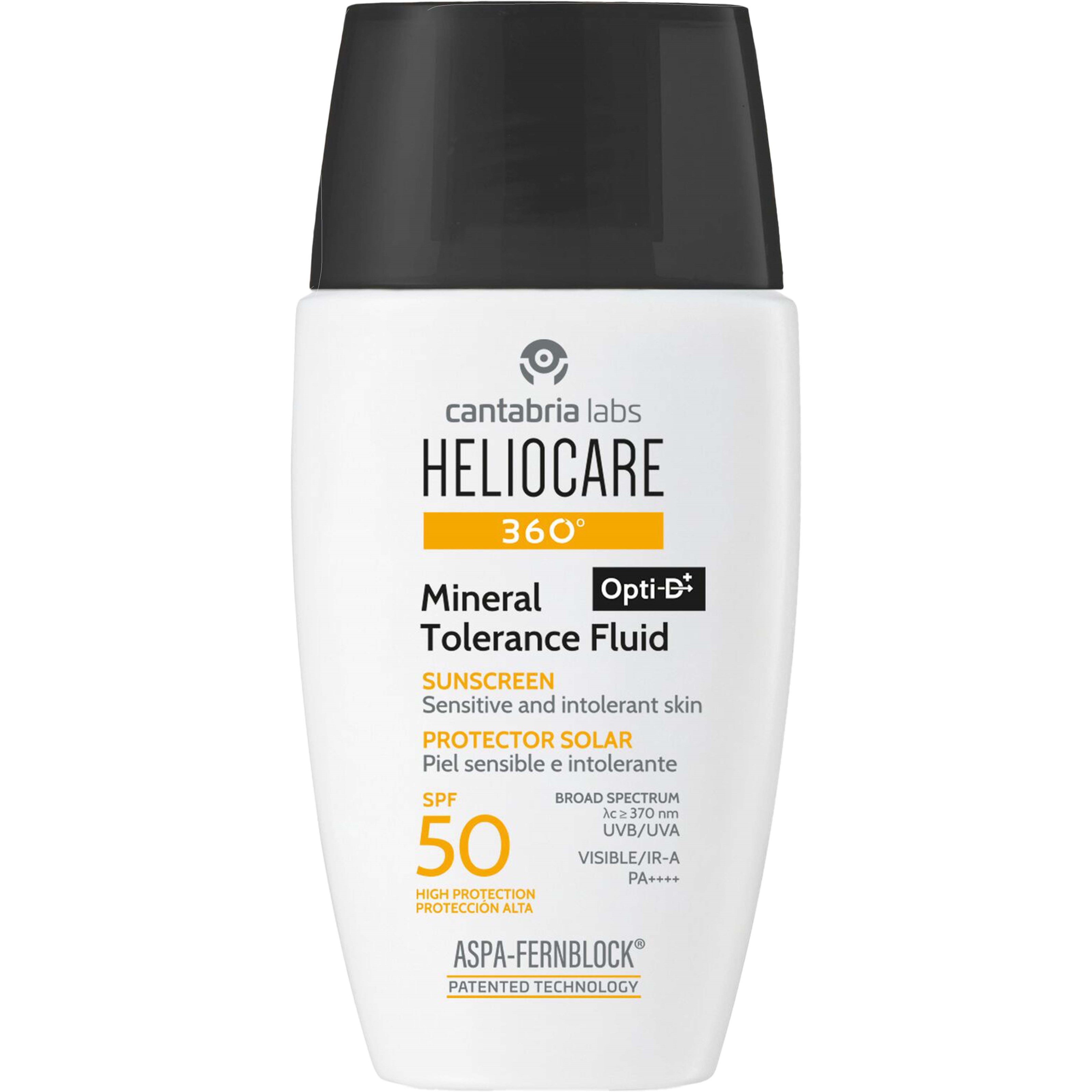 HELIOCARE   Mineral Tolerance Fluid  SPF 50 50 ml billede