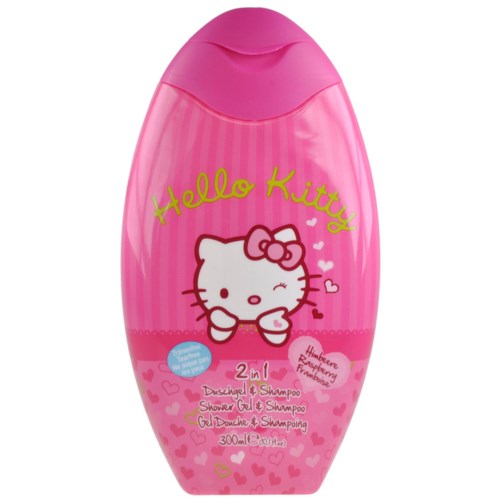 Hello Kitty Pink Love 2in1 Showergel & Shampoo 300 ml