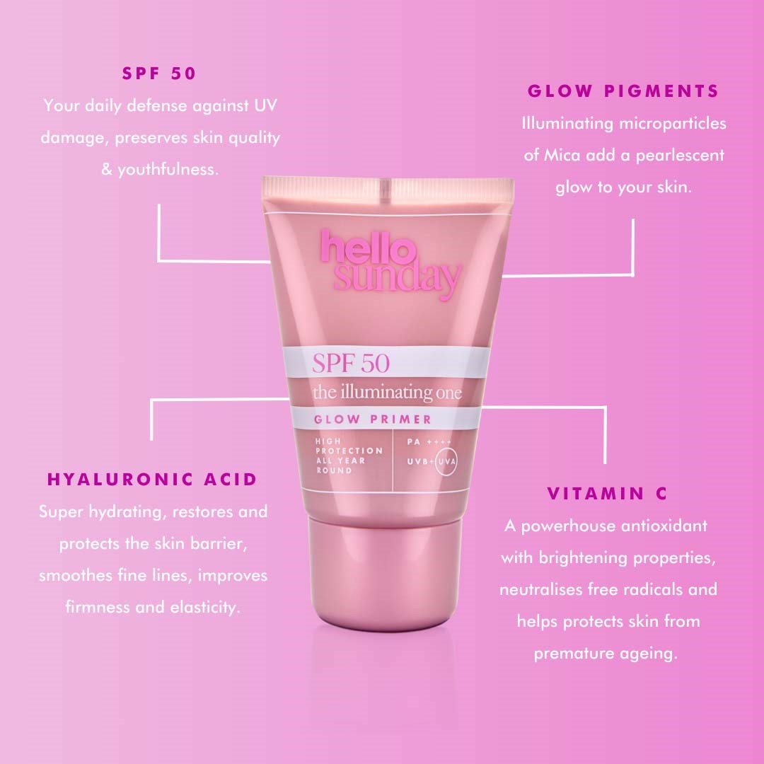 Hello Sunday The illuminating one Glow Primer SPF 50 PA++++ 50 ml (obrázok 11)