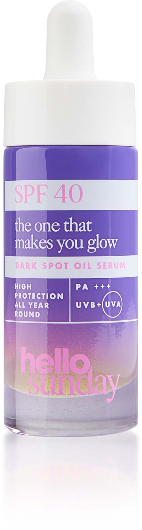 Hello Sunday The One That Makes You Glow SPF40 30 ml