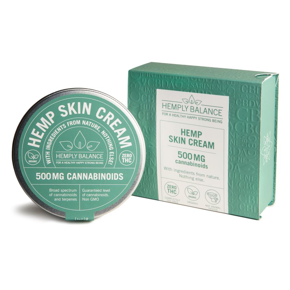 Hemply Balance CBD Skin Cream 600mg Cannabinoids