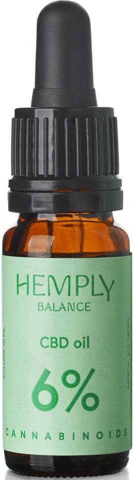 Hemply Balance CBD Oil 6% 600mg Cannabinoids